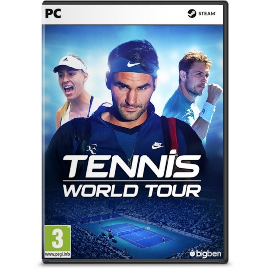 Tennis World Tour |  STEAM PC - Jogo Digital