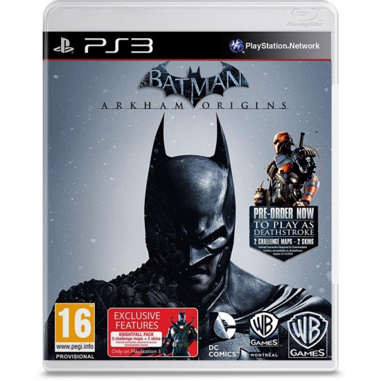 Batman Arkham Origins PS3 - Jogo Digital