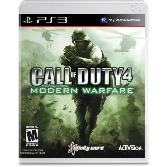 Call of Duty 4: Modern Warfare - Playstation 3 - Jogo Digital