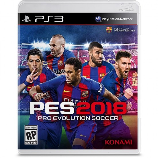 Pro Evolution Soccer 2018 | PS3 - Jogo Digital