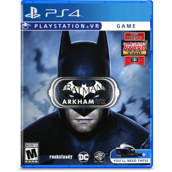 Batman: Arkham VR  Low Cost | PS4 - Jogo Digital