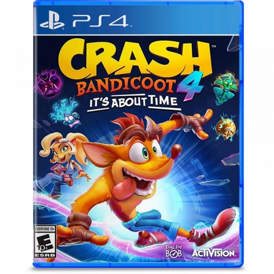 Crash Bandicoot 4: It’s About Time PREMIUM | PS4 - Jogo Digital