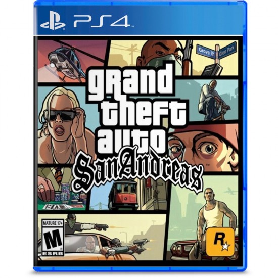 Grand Theft Auto San Andreas  Low Cost | PS4 - Jogo Digital