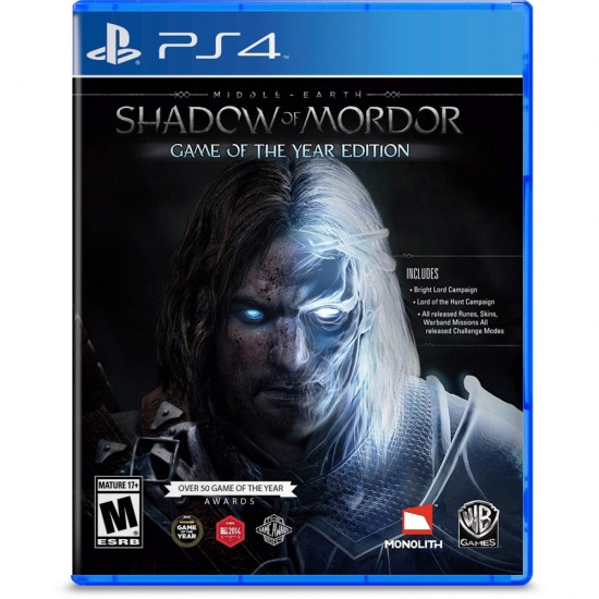 Middle-earth: Shadow of Mordor - Game of the Year Edition PREMIUM | PS4 - Jogo Digital