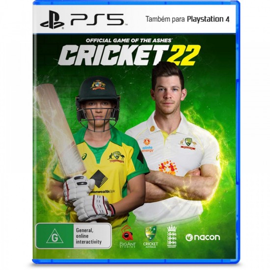 Cricket 22 O Jogo Oficial das Ashes LOW COST | PS4 & PS5 - Jogo Digital