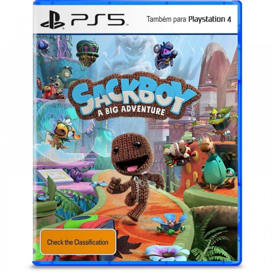 Sackboy: Uma Grande Aventura PREMIUM | PS4 & PS5 - Jogo Digital