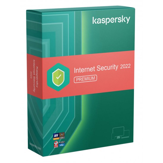 Kaspersky Internet Security 2022 (1 ano/ 1 dispositivo) - Jogo Digital