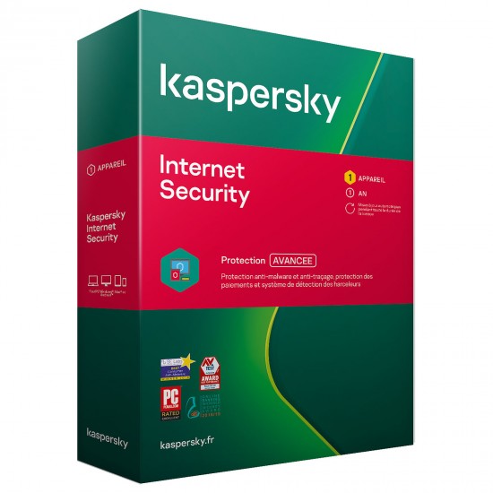 Kaspersky Internet Security 2021 (1 ano/ 1 dispositivo) - Jogo Digital