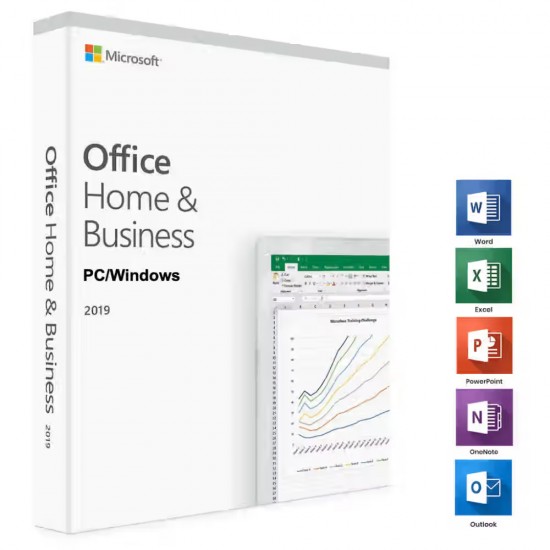 Microsoft Office 2019 Home and Business Windows (Ativação por Telefone) - Jogo Digital
