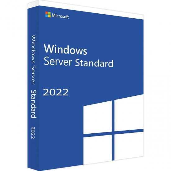 Microsoft Windows Server Standard 2022 - Jogo Digital