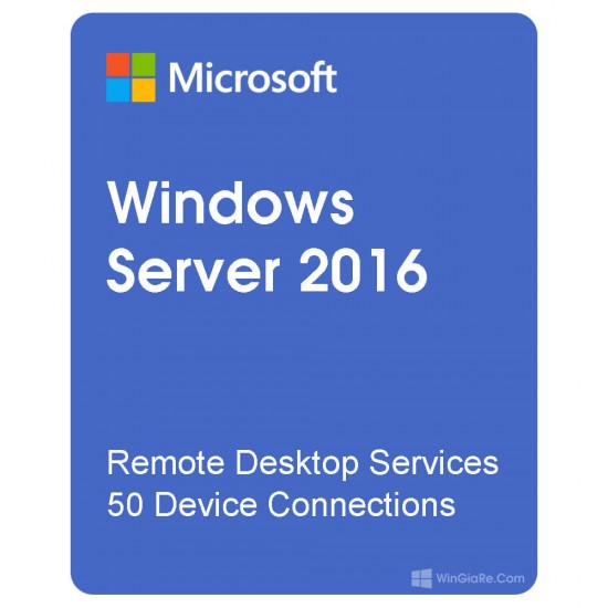 Windows Server 2016 Remote Desktop Services (50 Dispositivos) - Jogo Digital