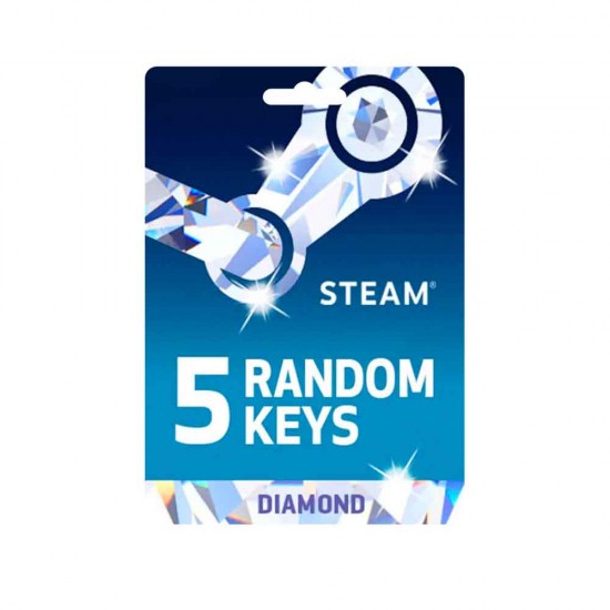 5 Keys DIAMOND Aleatórias Steam