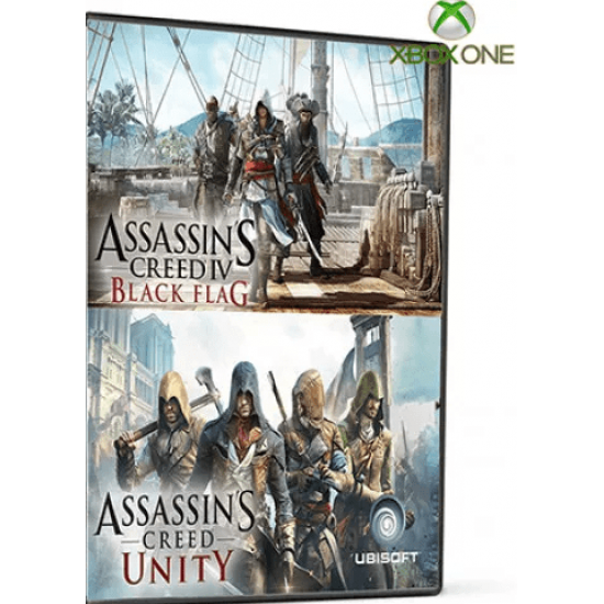 Assassins Creed: Unity & Black Flag | XBOX-KEY - Jogo Digital