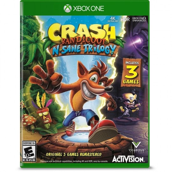Crash Bandicoot N Sane Trilogy | Xbox One - Jogo Digital