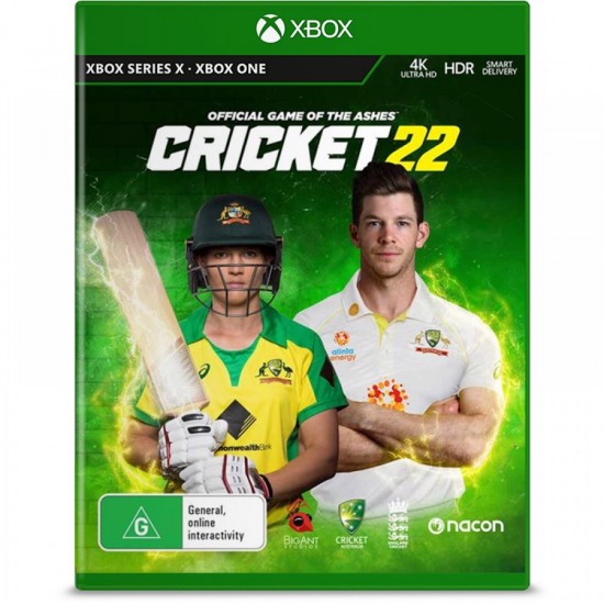 Cricket 22 O Jogo Oficial das Ashes | Xbox One & Xbox Series X|S - Jogo Digital