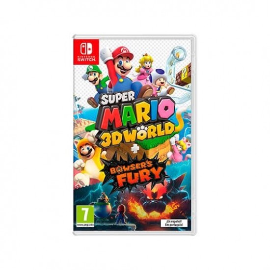 Super Mario 3D World + Bowser's Fury Switch - Jogo Fisico