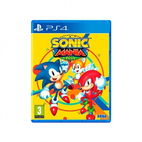 Sonic Mania Plus PS4 - Jogo em CD