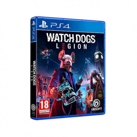 Watch Dogs: Legion PS4 - Jogo em CD