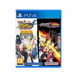 Naruto Shippuden: Ultimate Ninja Storm 4 Road to Boruto + Naruto to Boruto: Shinobi Striker PS4 - Jogo em CD