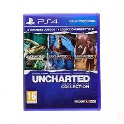 Uncharted Collection PS HITS-  PS4 - Jogo em CD