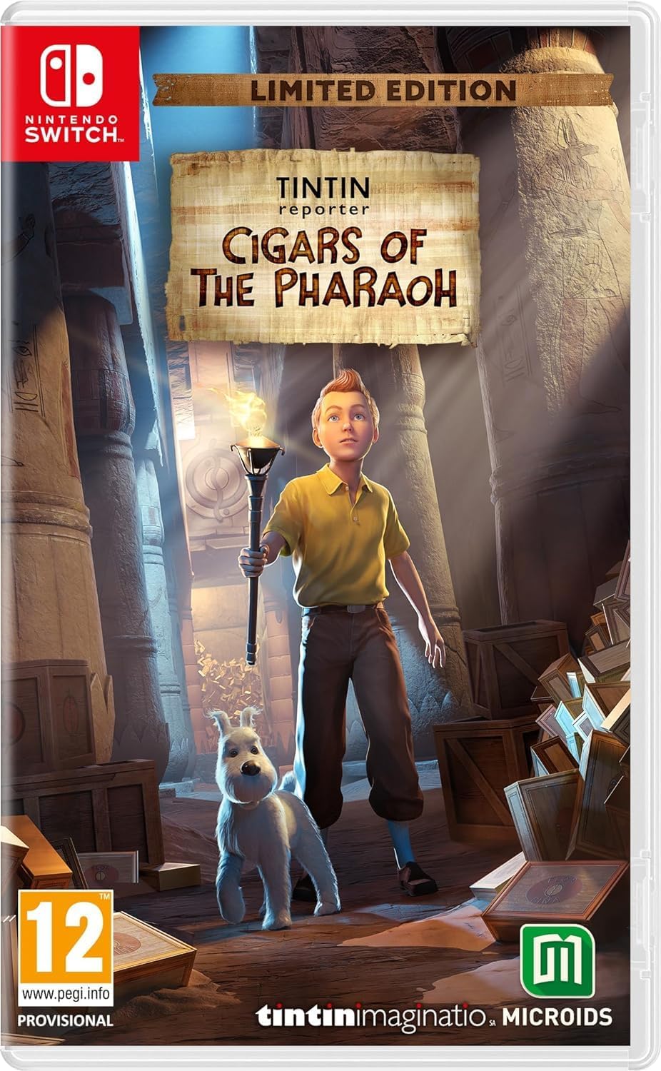 Tintin Reporter: Cigars of the Pharaoh - Limited Edition Nintendo Switch