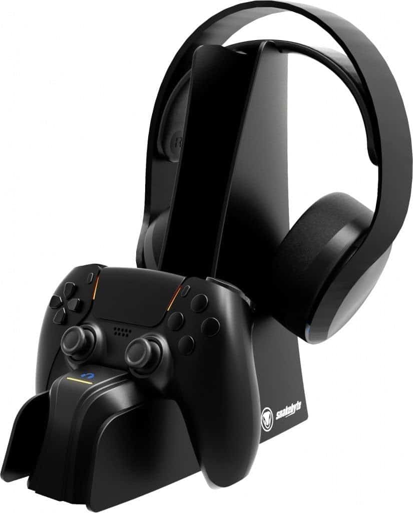 Base de Carregamento PS5 Snakebyte - Gamepad Charger & Headset Stand