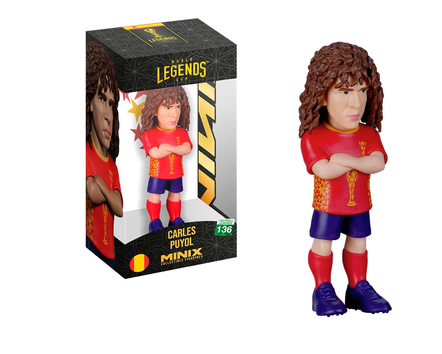 Figura Minix Football Legends World Cup: Spain - Puyol 136