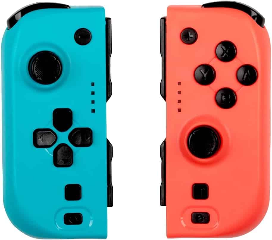 Conjunto Joy-Con Nintendo Switch - Konix (Blue / Red)