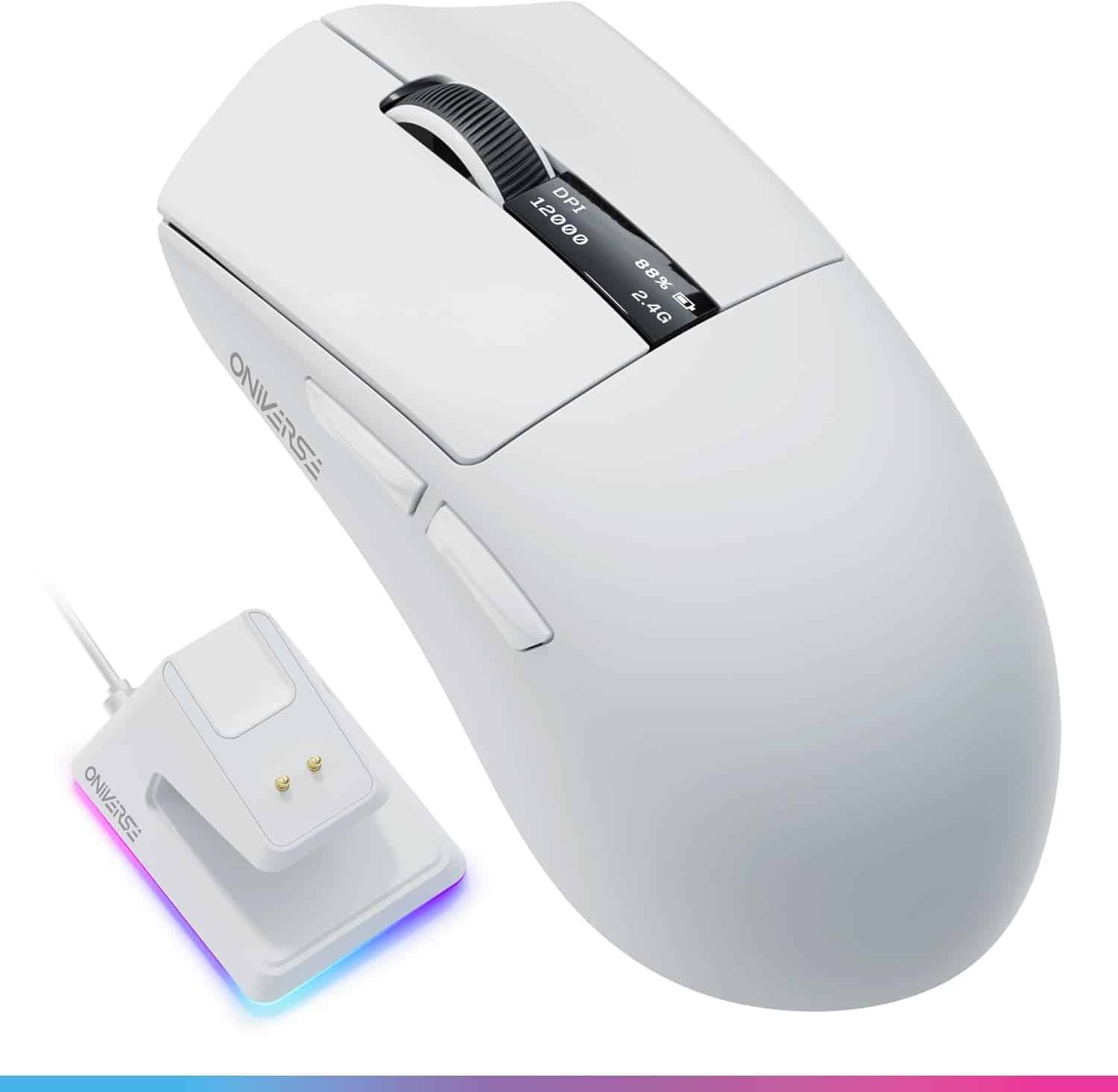 Rato Wireless Oniverse + Charging Dock - Vanguard Nocta White