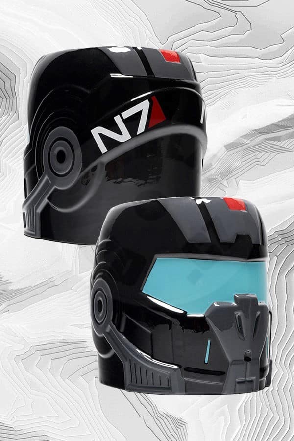 Vaso Decorativo Mass Effect - N7 Helmet