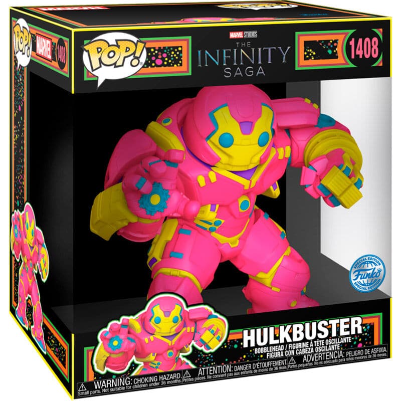 Figura Funko POP! Marvel: The Infinity Saga – Hulkbuster 1408 (Exclusive / Jumbo Sized)